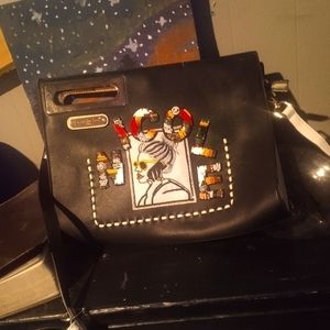 Black Nicole Lee Designer Bag